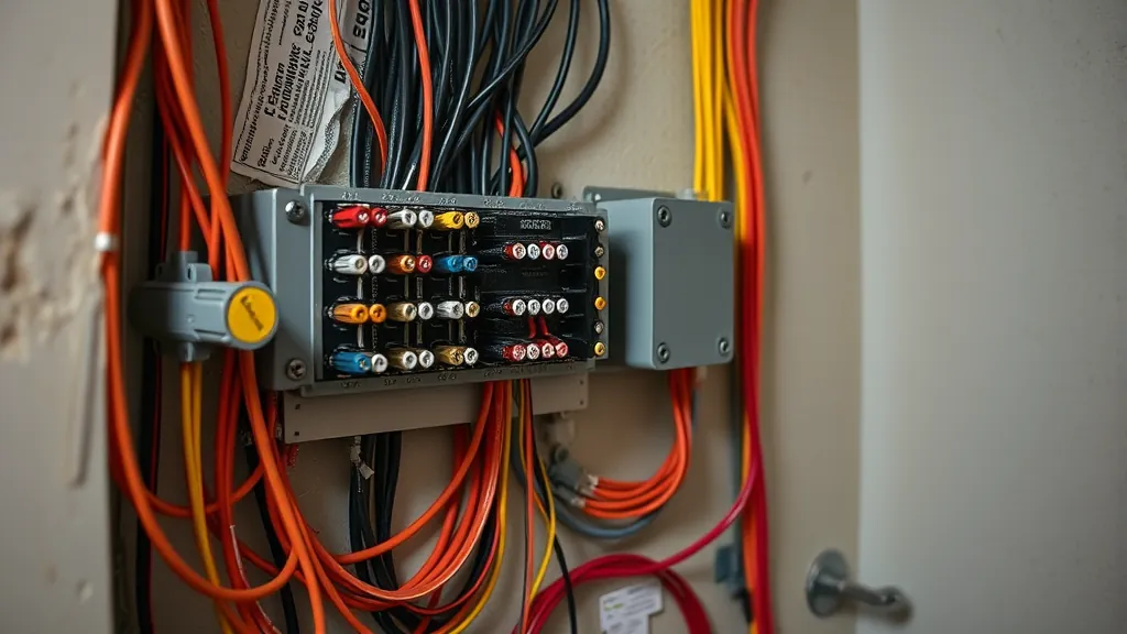 Circuit overload troubleshooting in Fort Worth TX with tools and equipment on a workbench