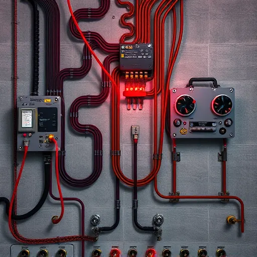 Neatly installed circuit breaker in modern electrical closet with organized wiring, certified tools, and safety features