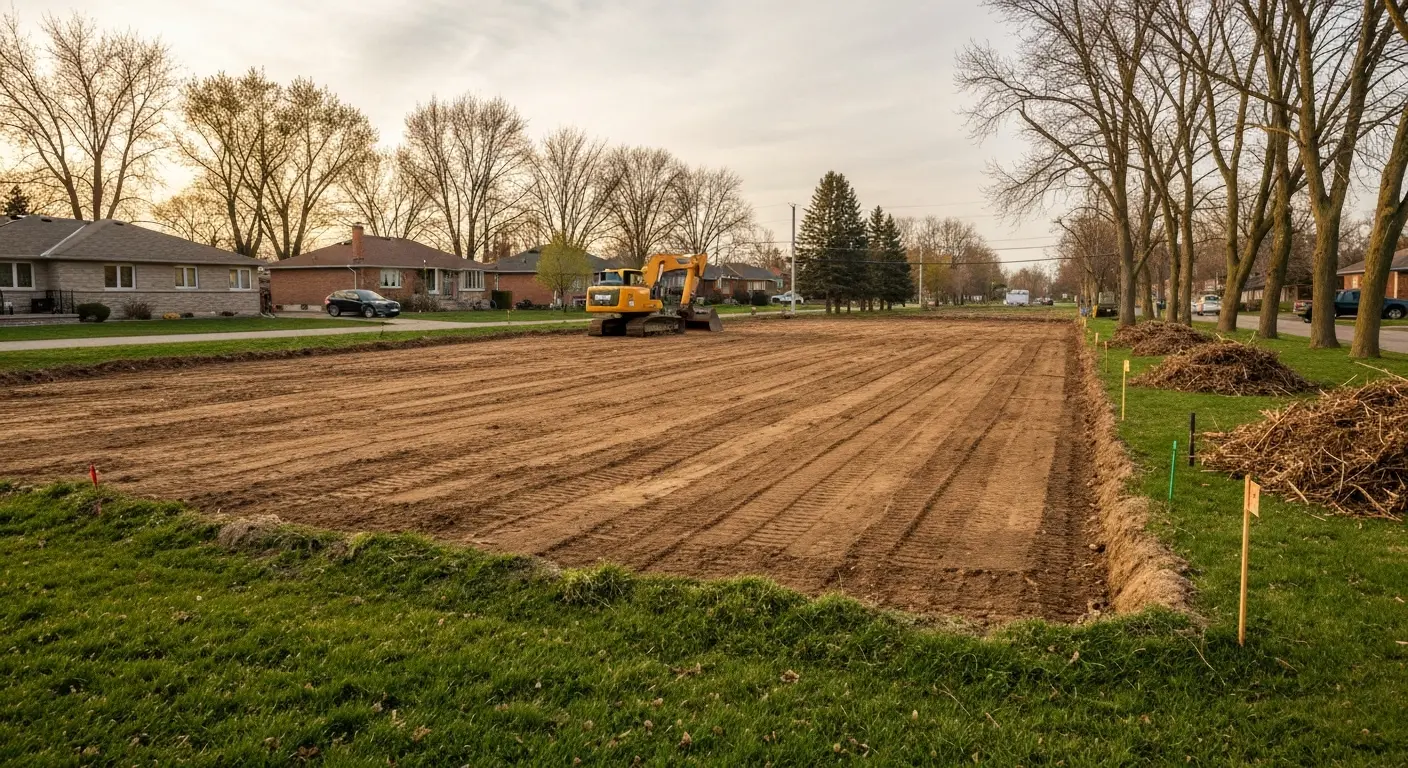 Site clearing and land preparation