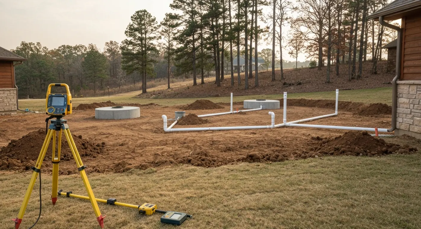 Septic system installation Lake Ozark