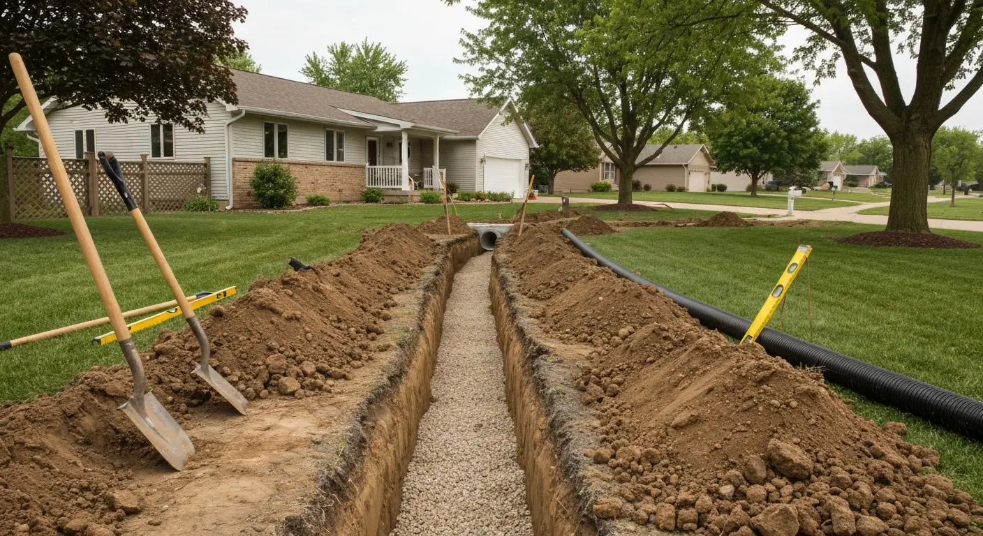 Drainage and trench work