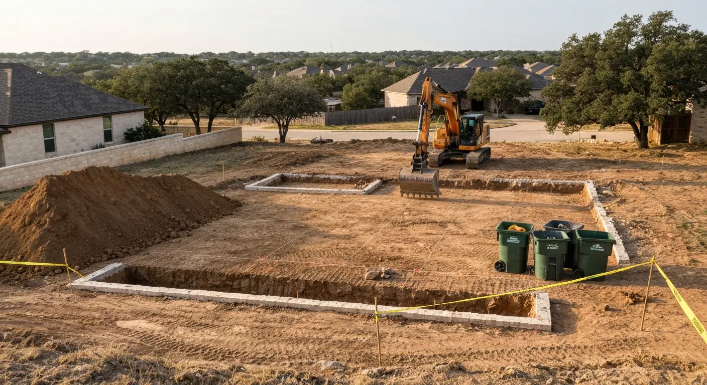 Site demolition support