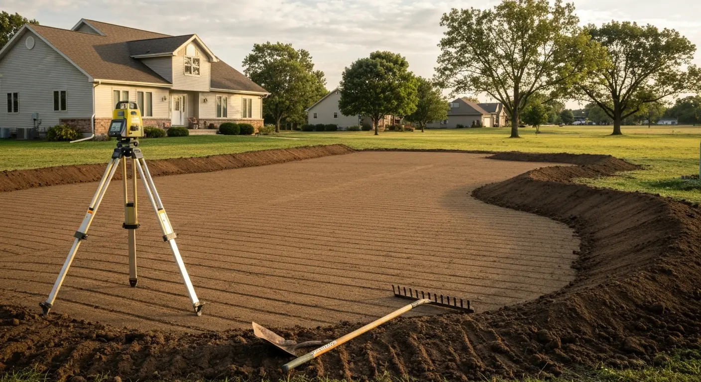 Residential grading project