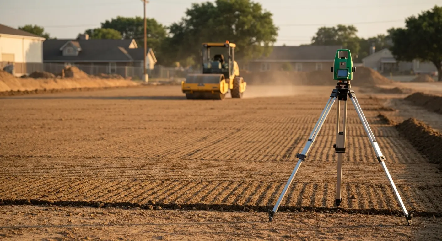 Site grading and compaction