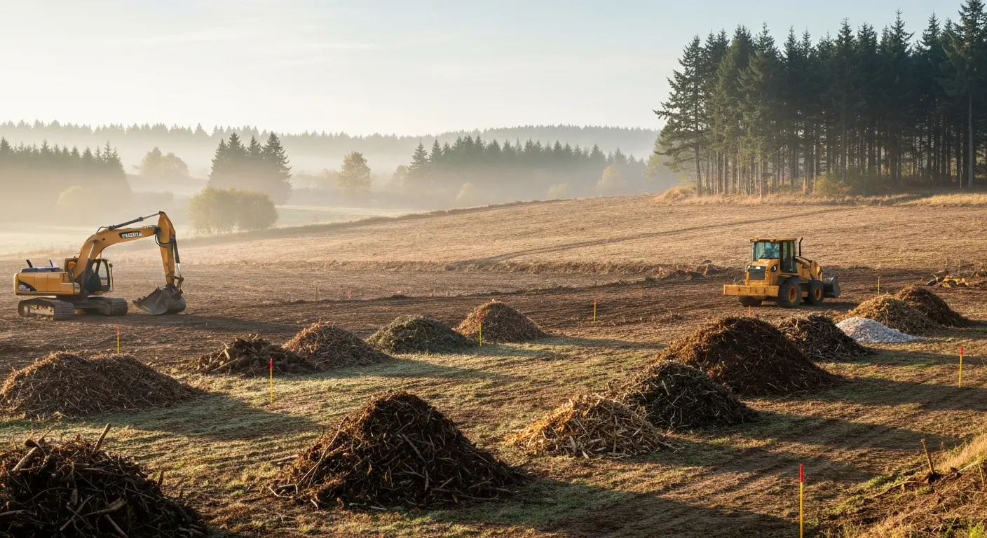 Land clearing and site preparation