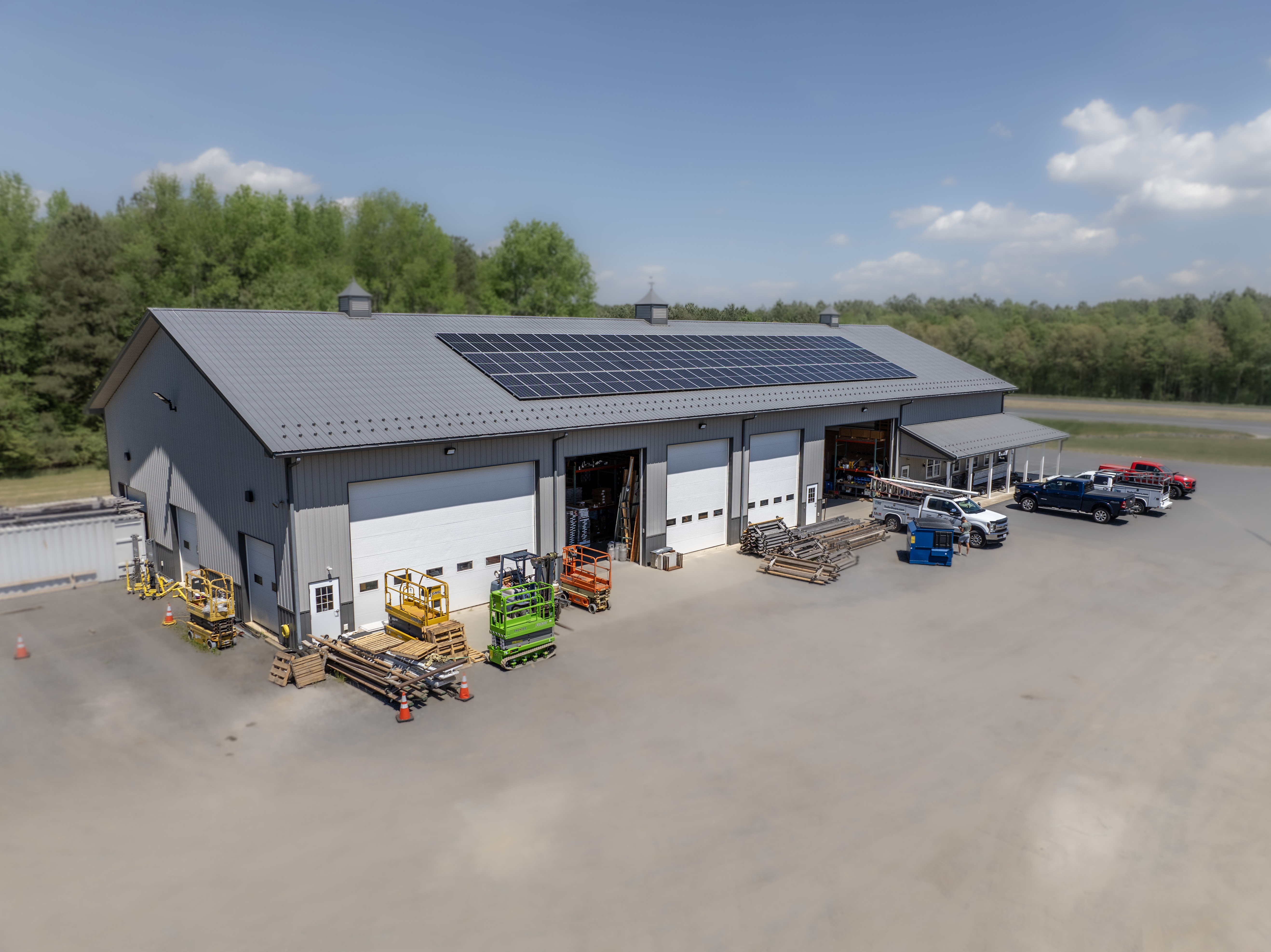 Commercial garage doors