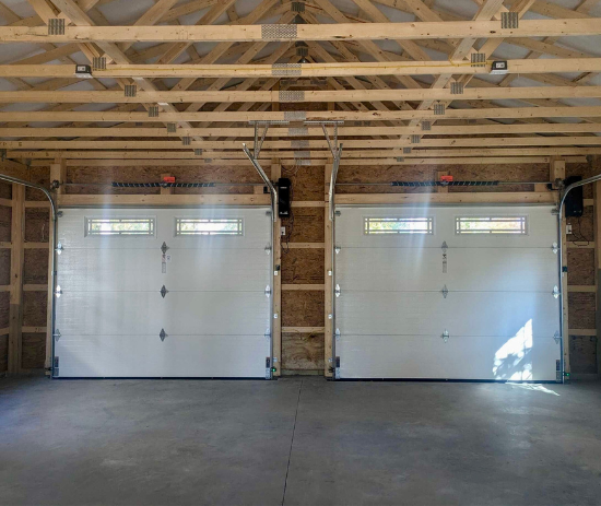 Garage door installation