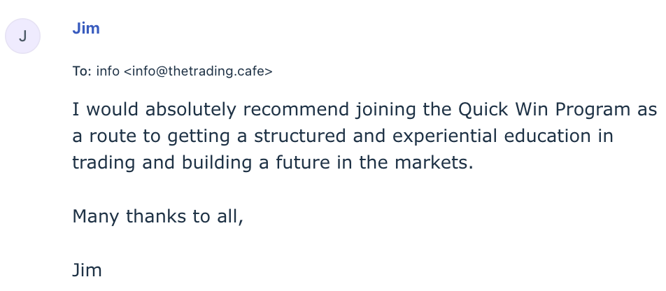 Email from Jim