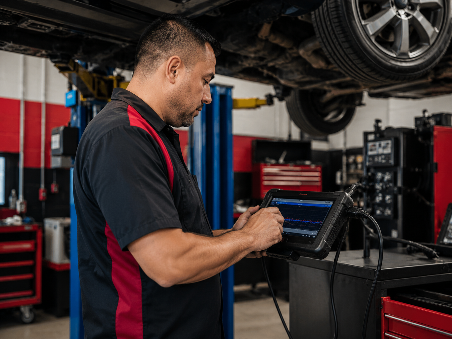 Transmission diagnostic process at The Transmission Shop in Palmdale California