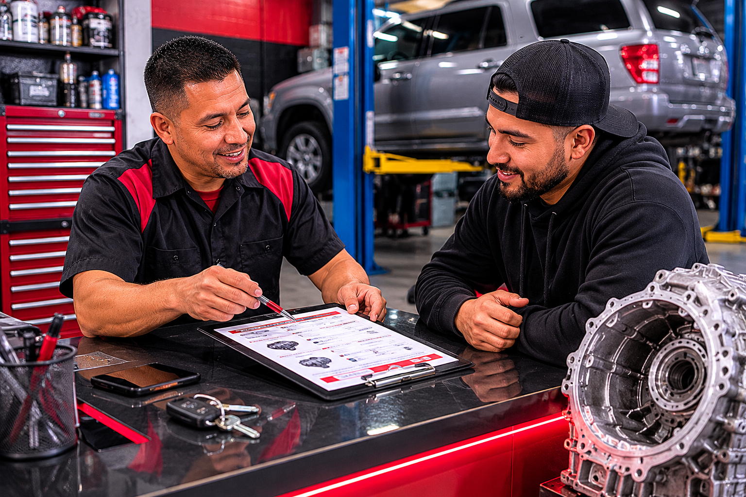 Transmission repair financing options at The Transmission Shop in Palmdale California