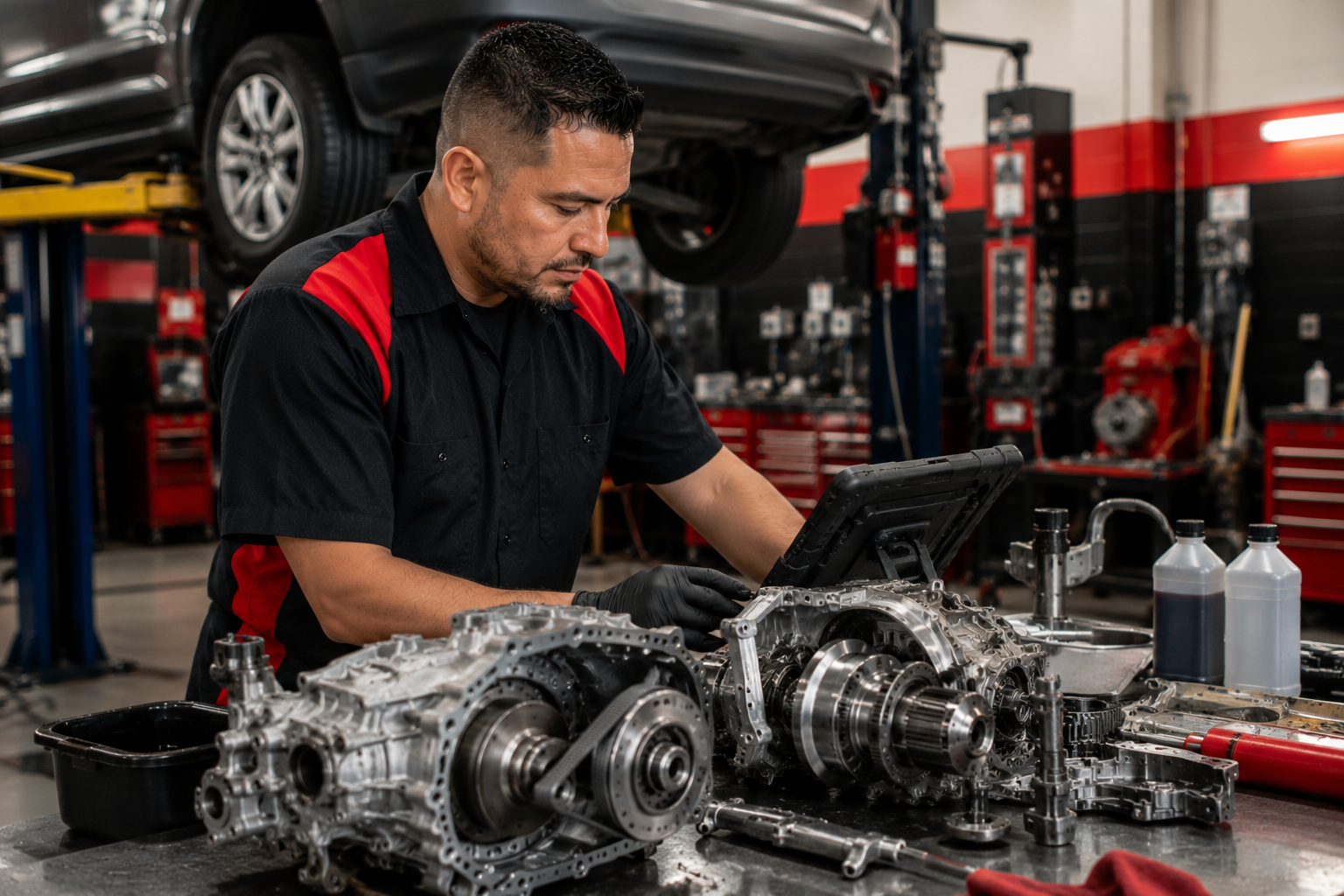 CVT diagnostics and fluid service in Palmdale California