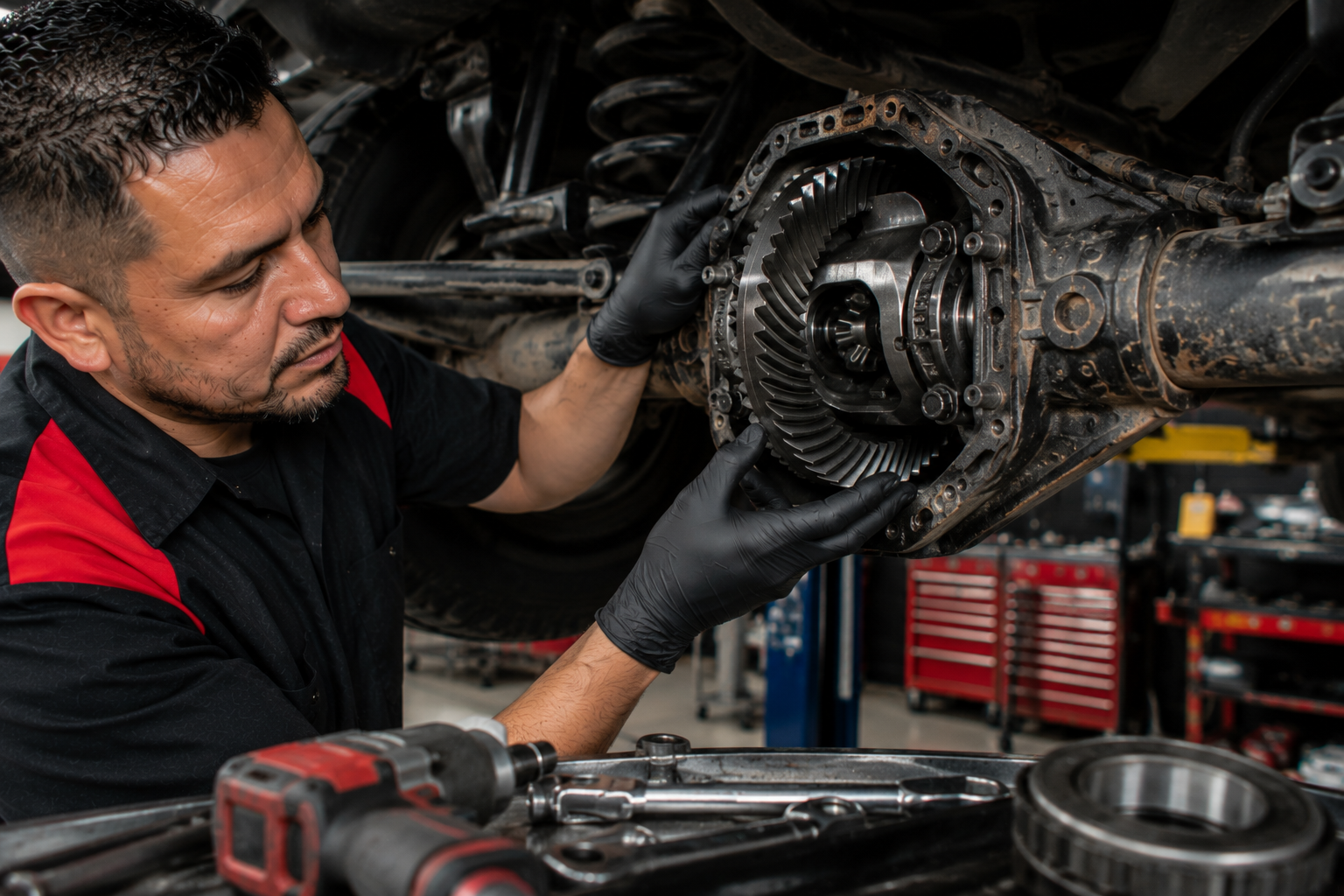 Differential diagnostics and drivetrain repair in Palmdale California