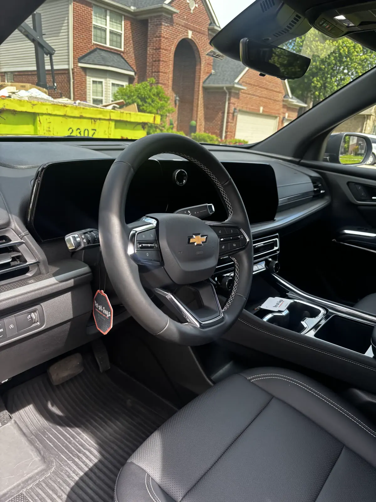 Chevrolet dash and console detailed