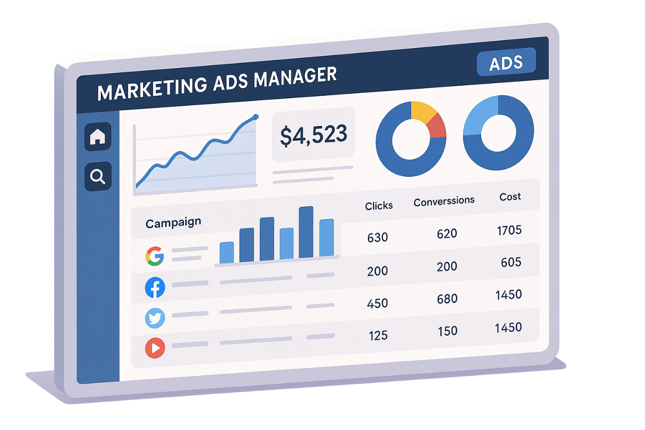 Social Media & Google Ads Manager