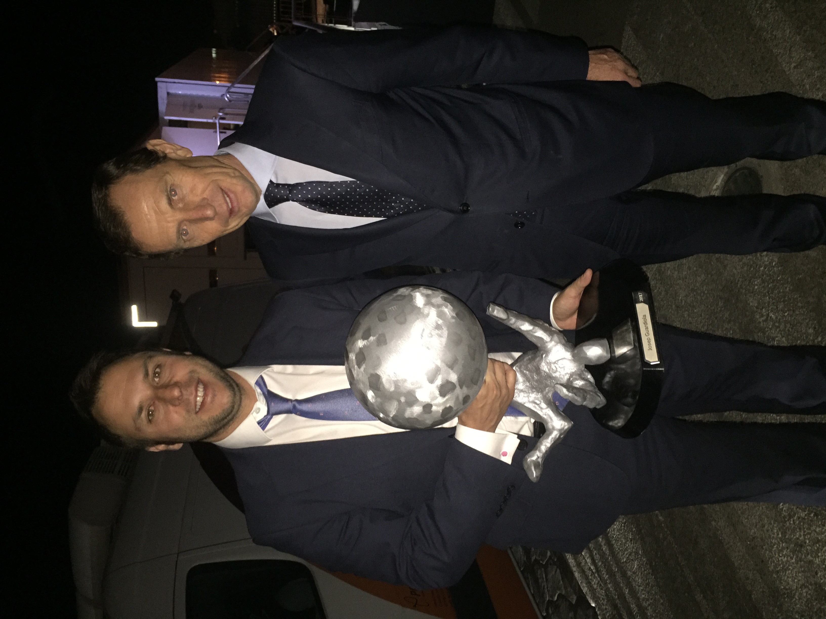 Con Emilio Butragueño