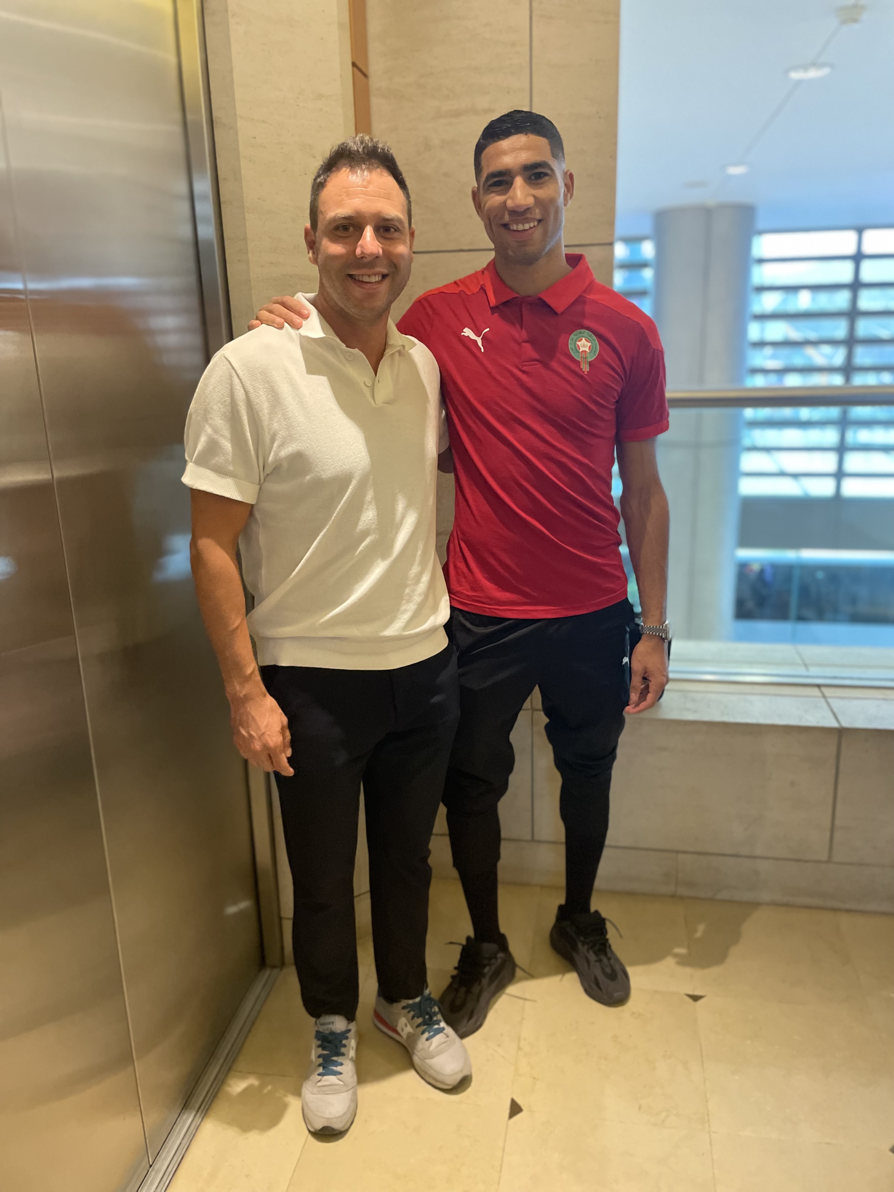 Con Achraf Hakimi