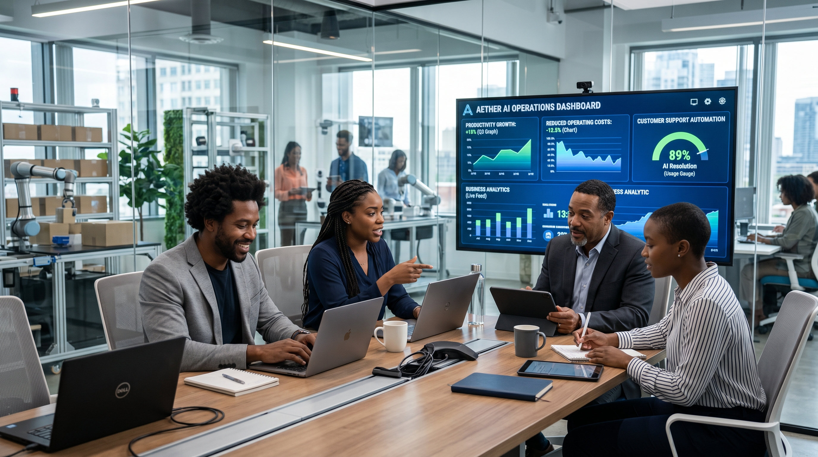 Benefits of AI for Business Automation