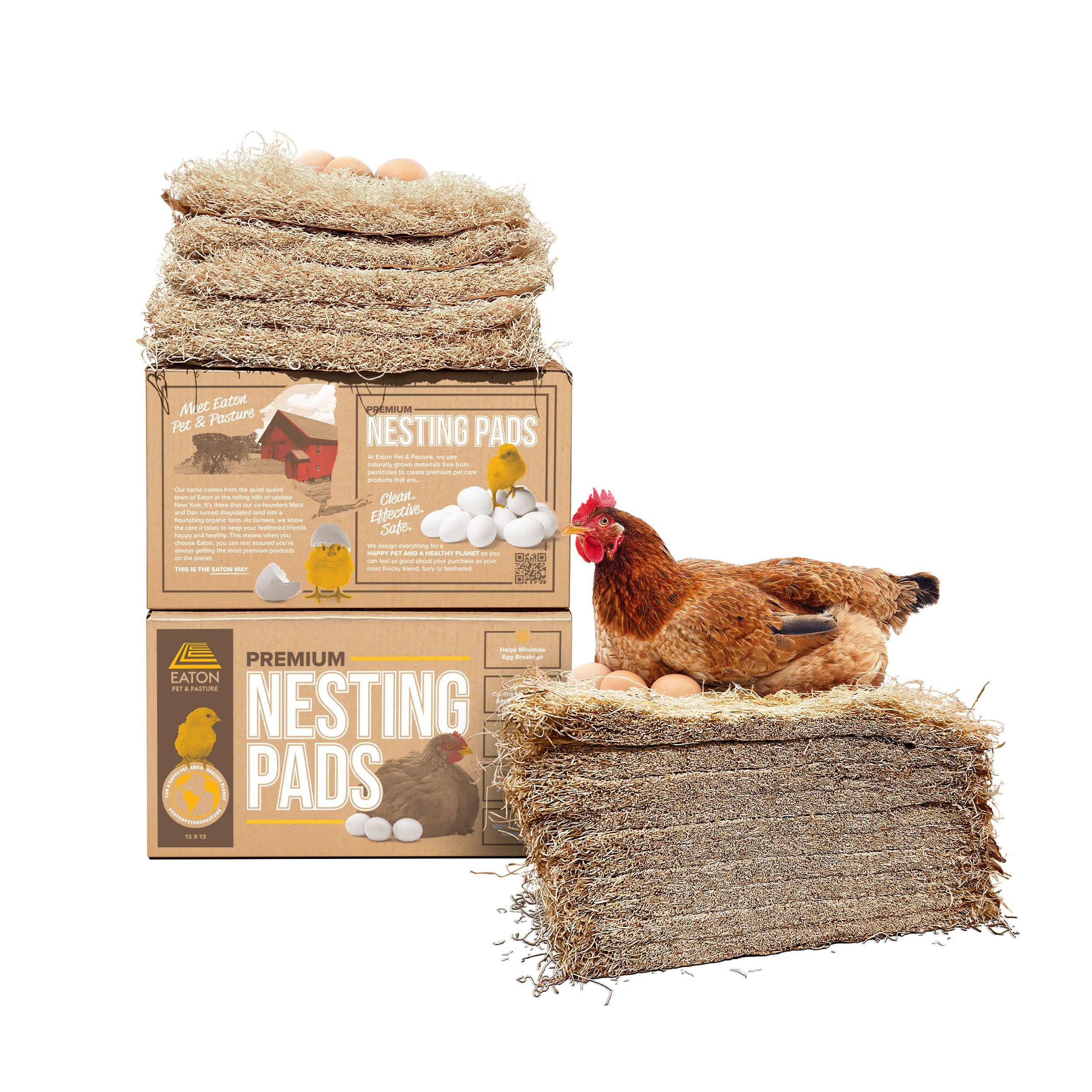 Excelsior Nesting Pads (10-Pack)