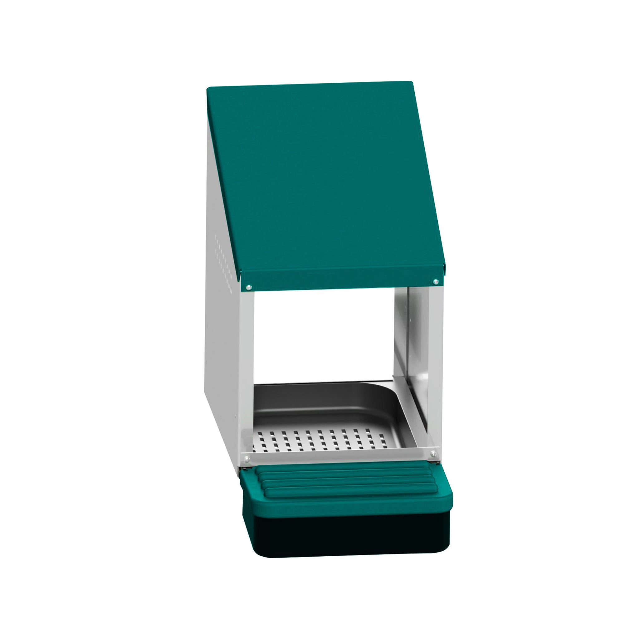 Galvanized Nesting Box (Up to 10 Birds)