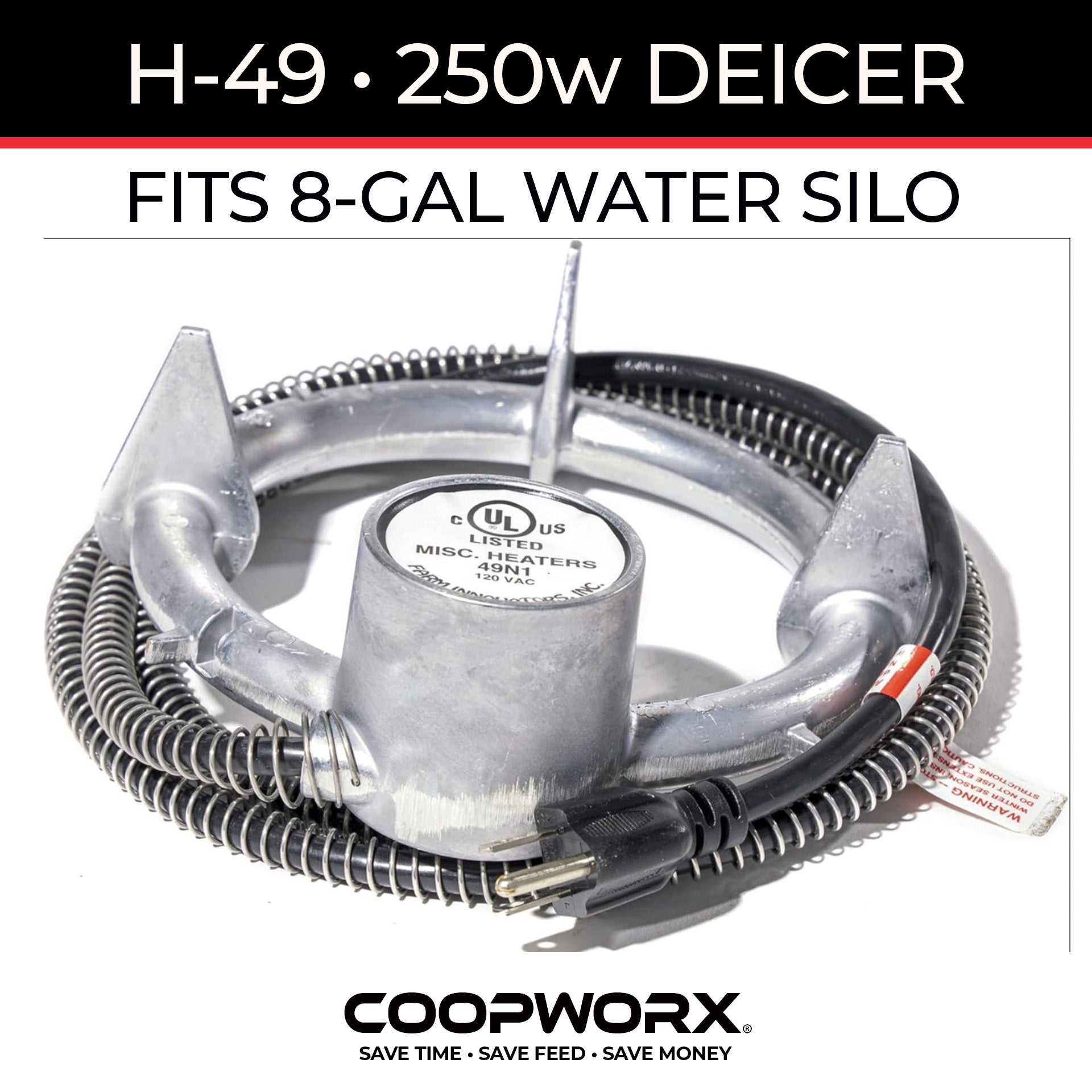 Freestanding Water Silo De-Icer
