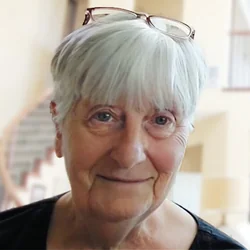 Portrait of Mary M., workshop guest