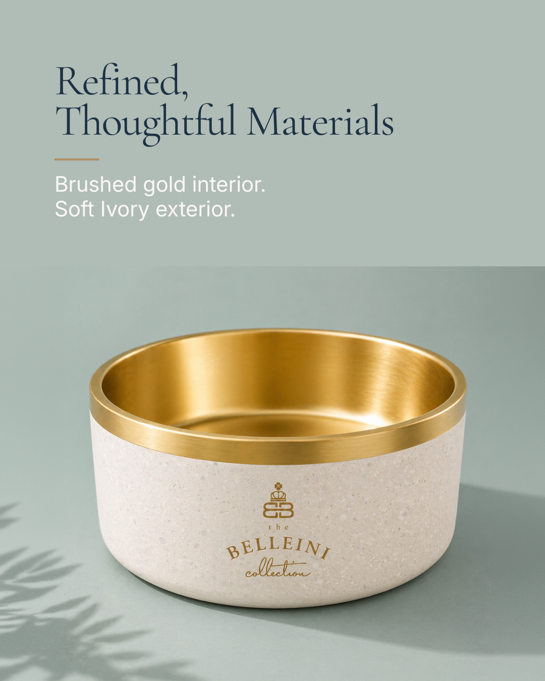The Belleini Signature Bowl — detail