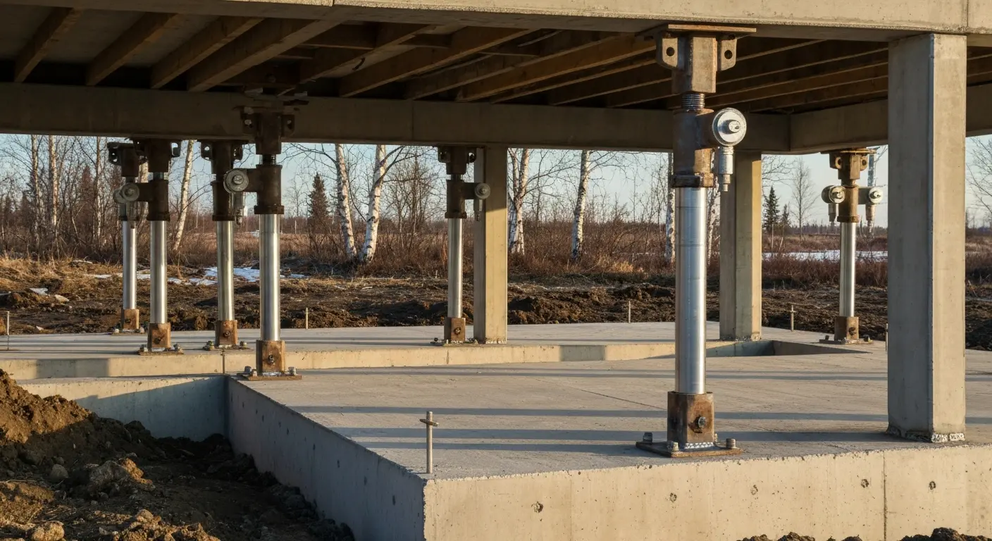 Commercial foundation stabilization