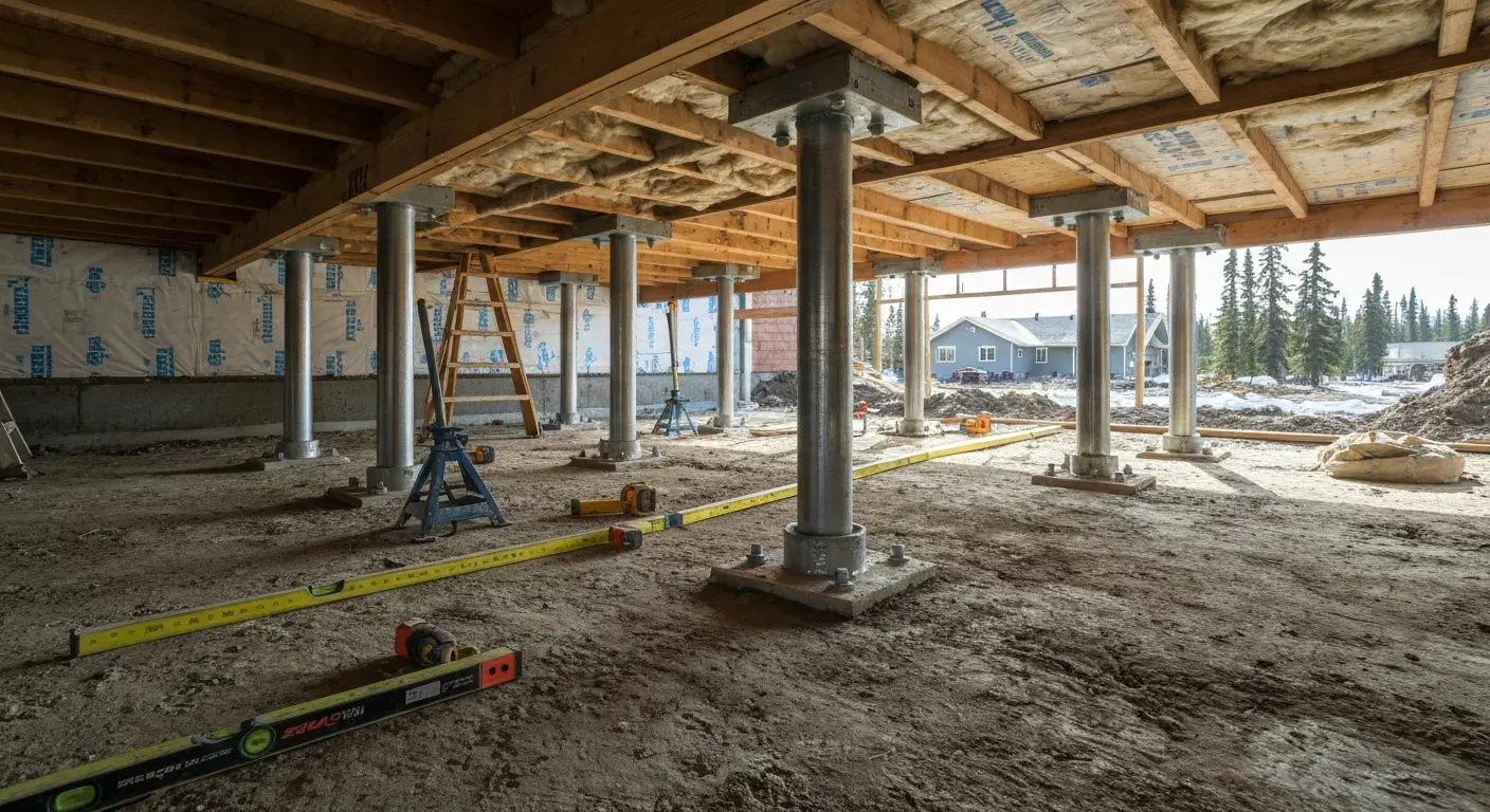 Foundation repair work