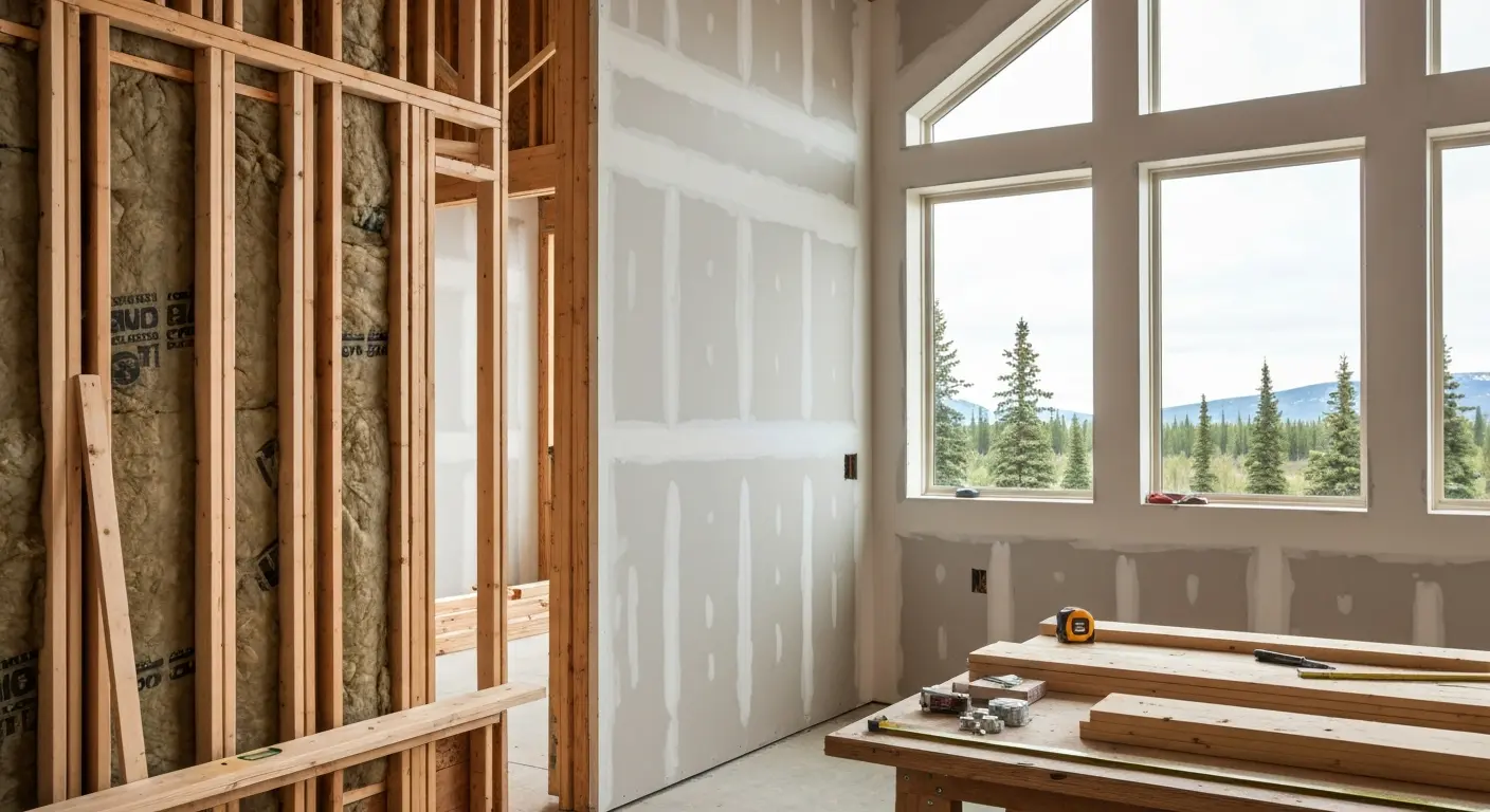 Interior remodeling project