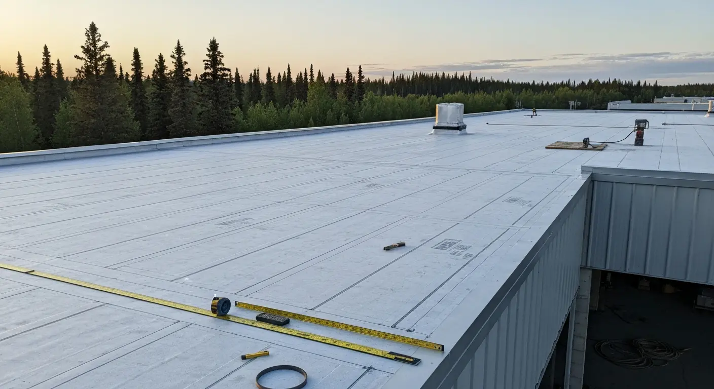 Commercial roof replacement