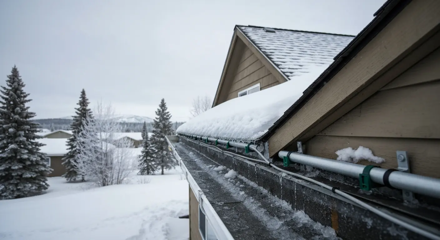 Ice dam removal and prevention