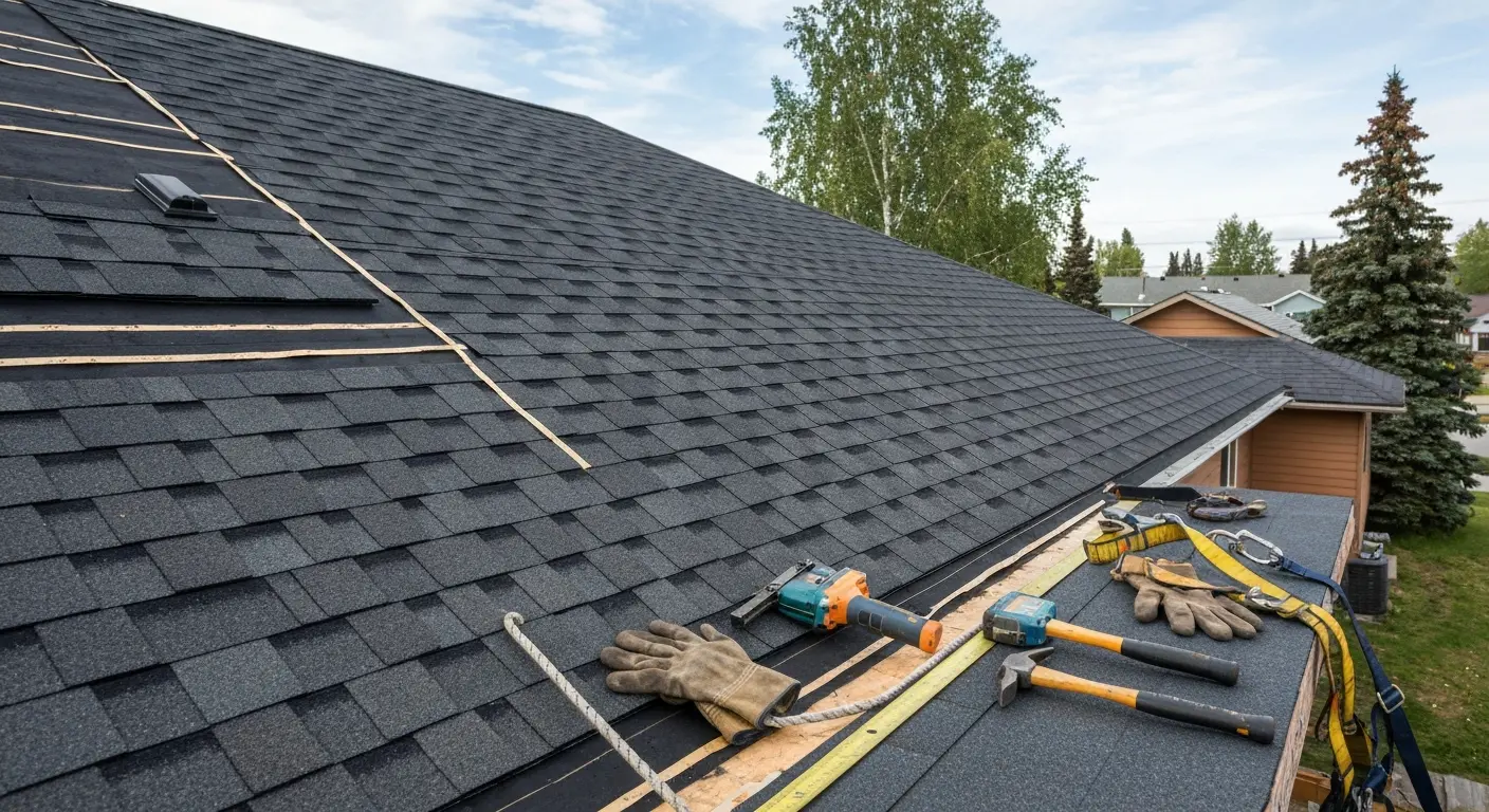 Roof replacement project