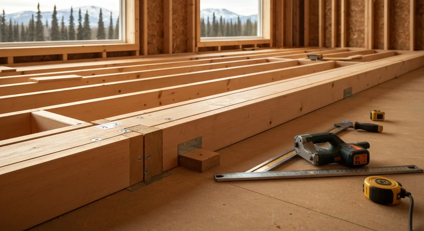 Addition floor framing