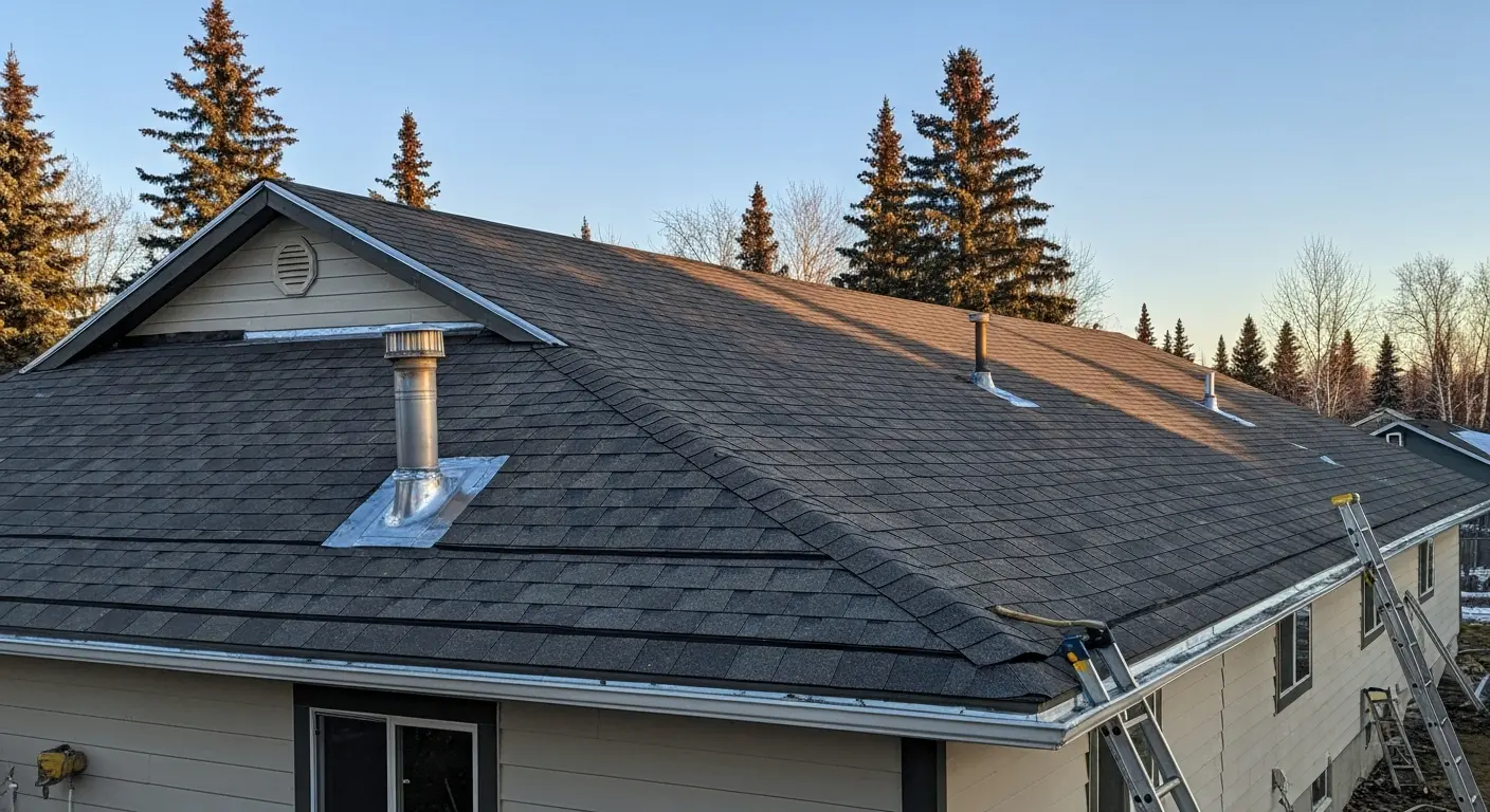 Residential roof replacement