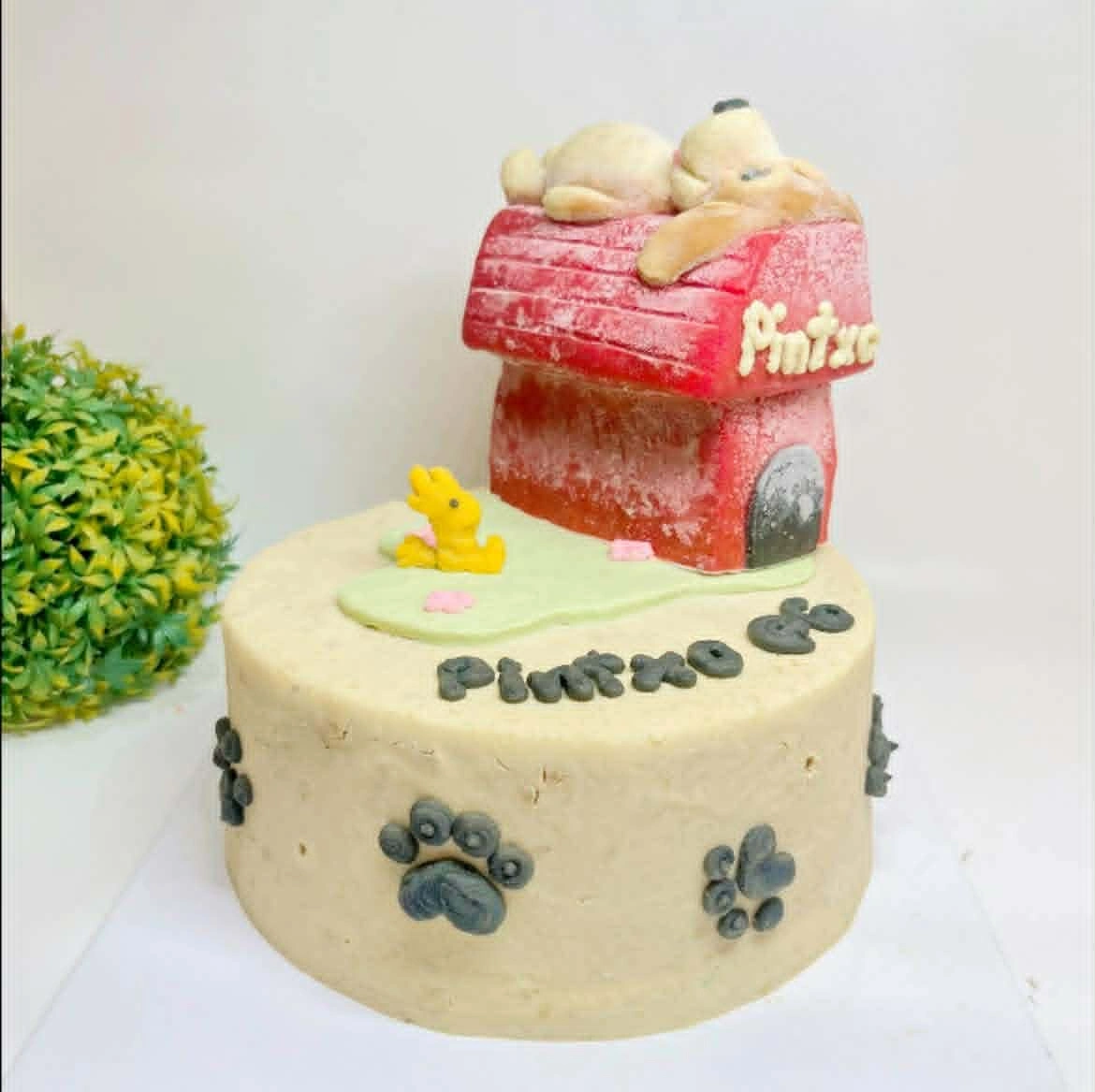 Snoopy Pup Cake