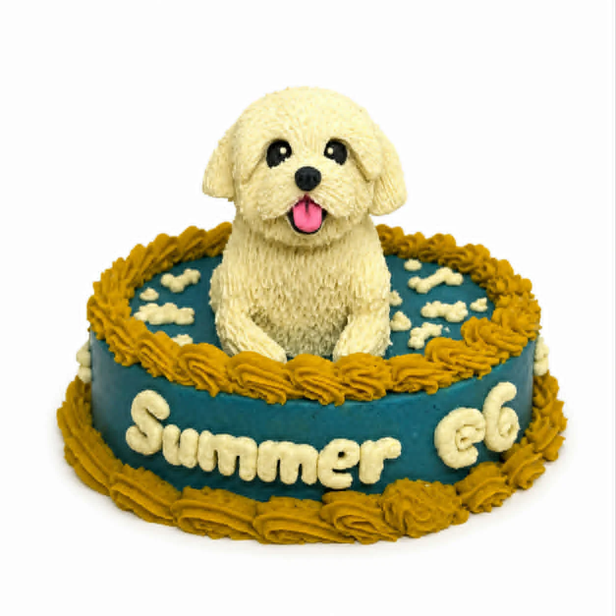 3D Dog Cake