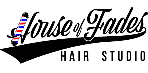 House of Fades logo—Knoxville hair studio benefiting from NovaWeb’s marketing solutions.