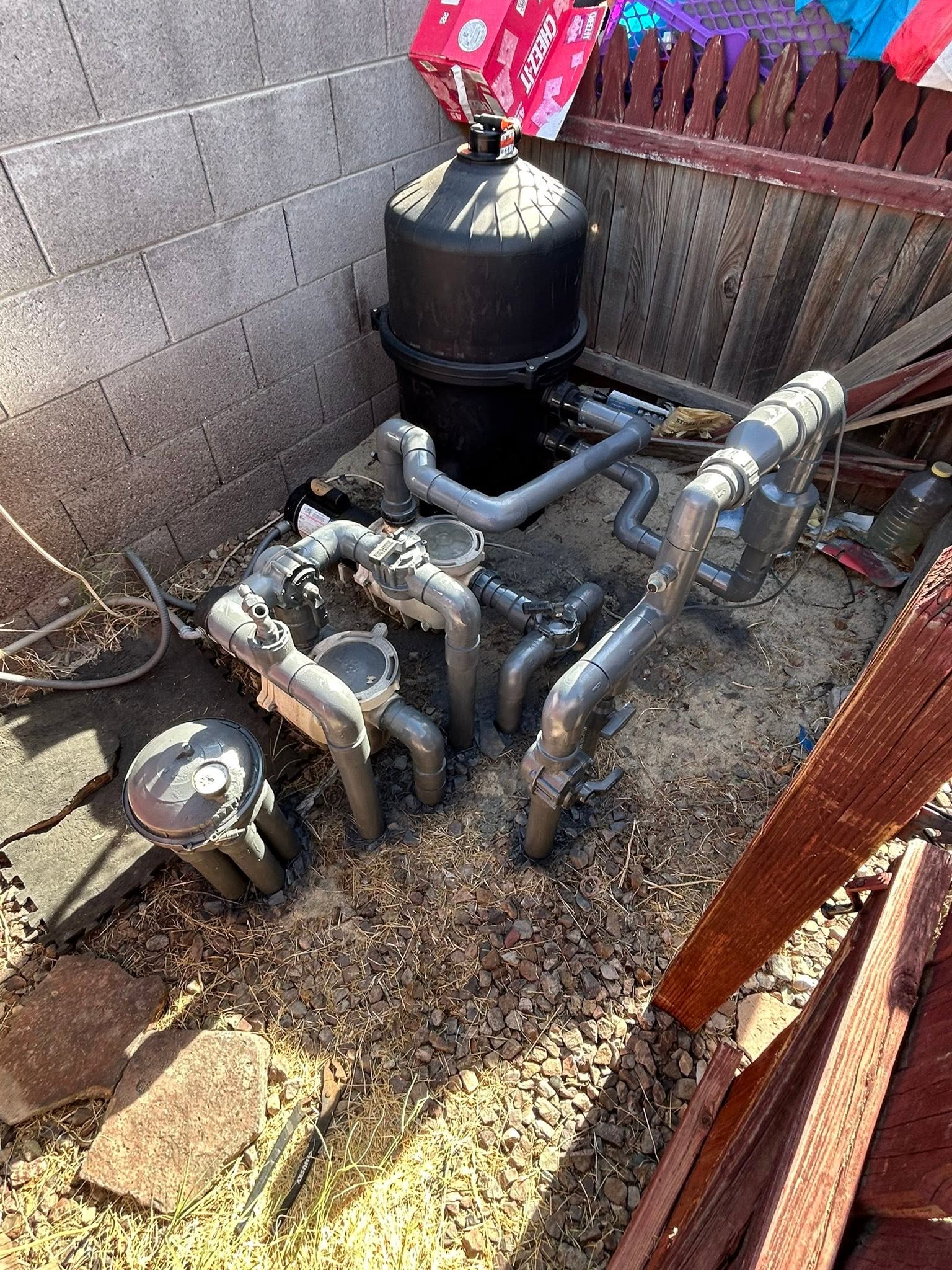 Pool equipment repair and installation