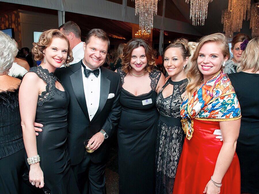 Storm Bennett and Heather Bennett at a Cincinnati charity event