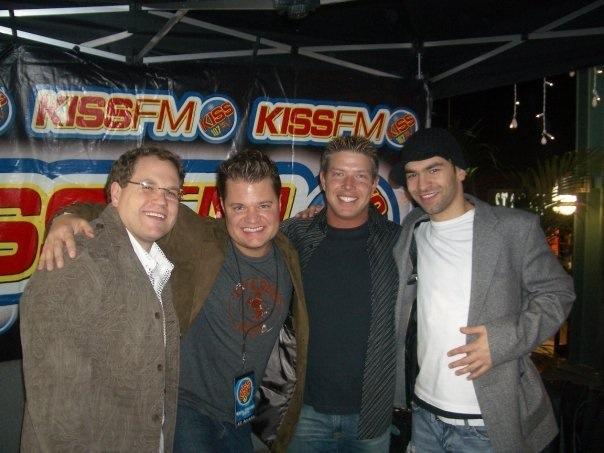 Kiss FM on-air radio staff including Storm Bennett in Reno