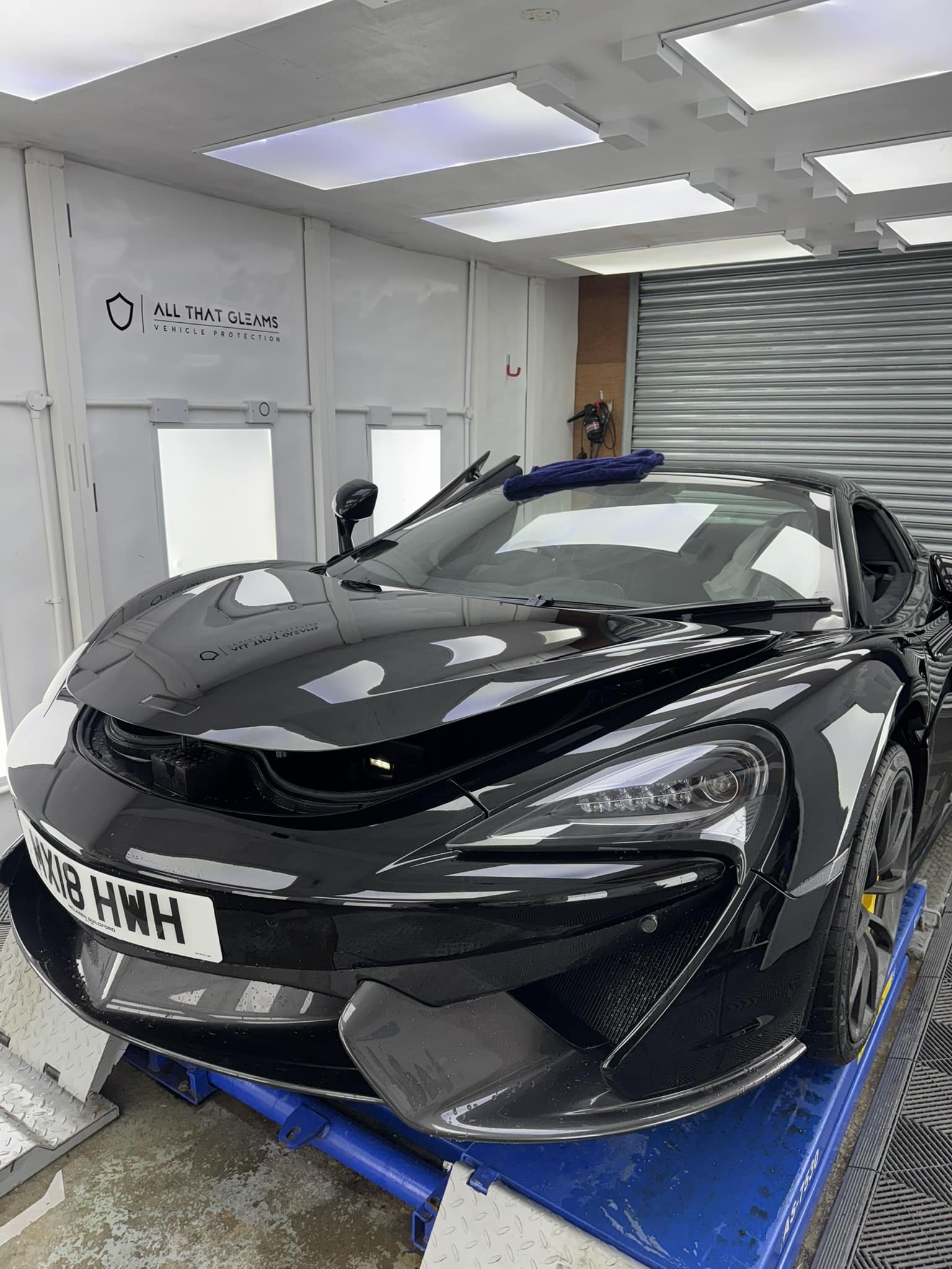 A car finished by All That Gleams