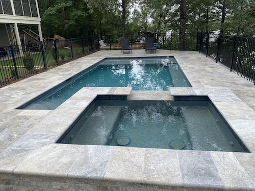 Coral Springs Travertine Decks