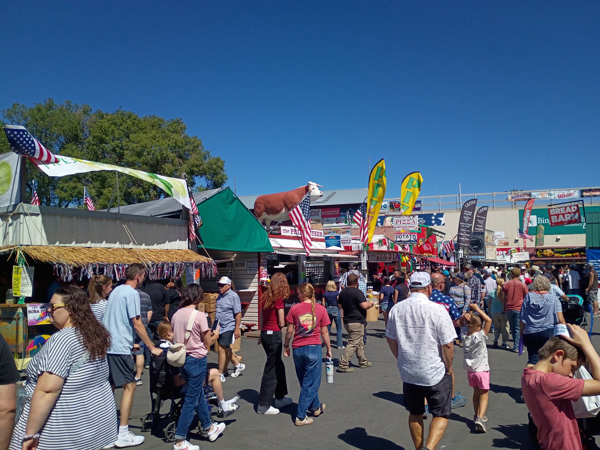 Visitors enjoying the 2026 Eastern Idaho State Fair in Blackfoot, Idaho Visitors enjoying the 2026 Eastern Idaho State Fair in Blackfoot, Idaho