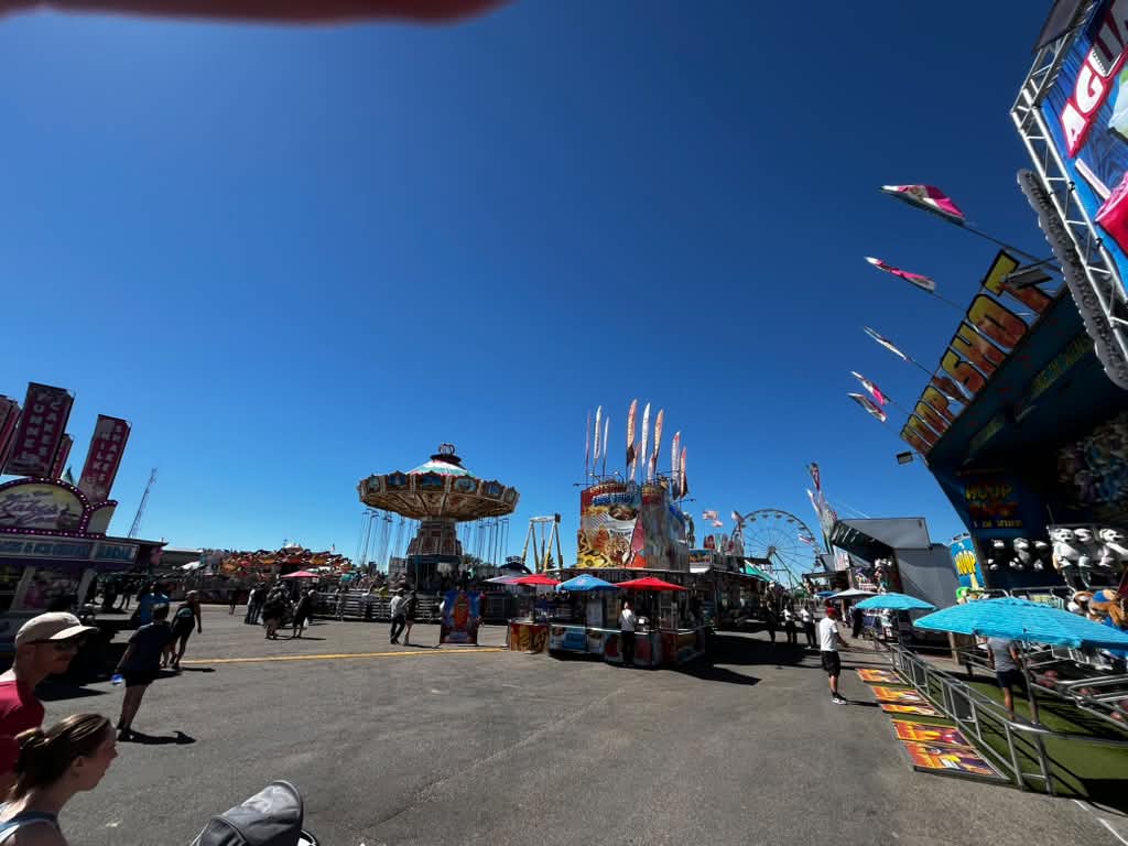 Fair rides and attractions at the Eastern Idaho State Fair in Blackfoot, Idaho Fair rides and attractions at the Eastern Idaho State Fair in Blackfoot, Idaho