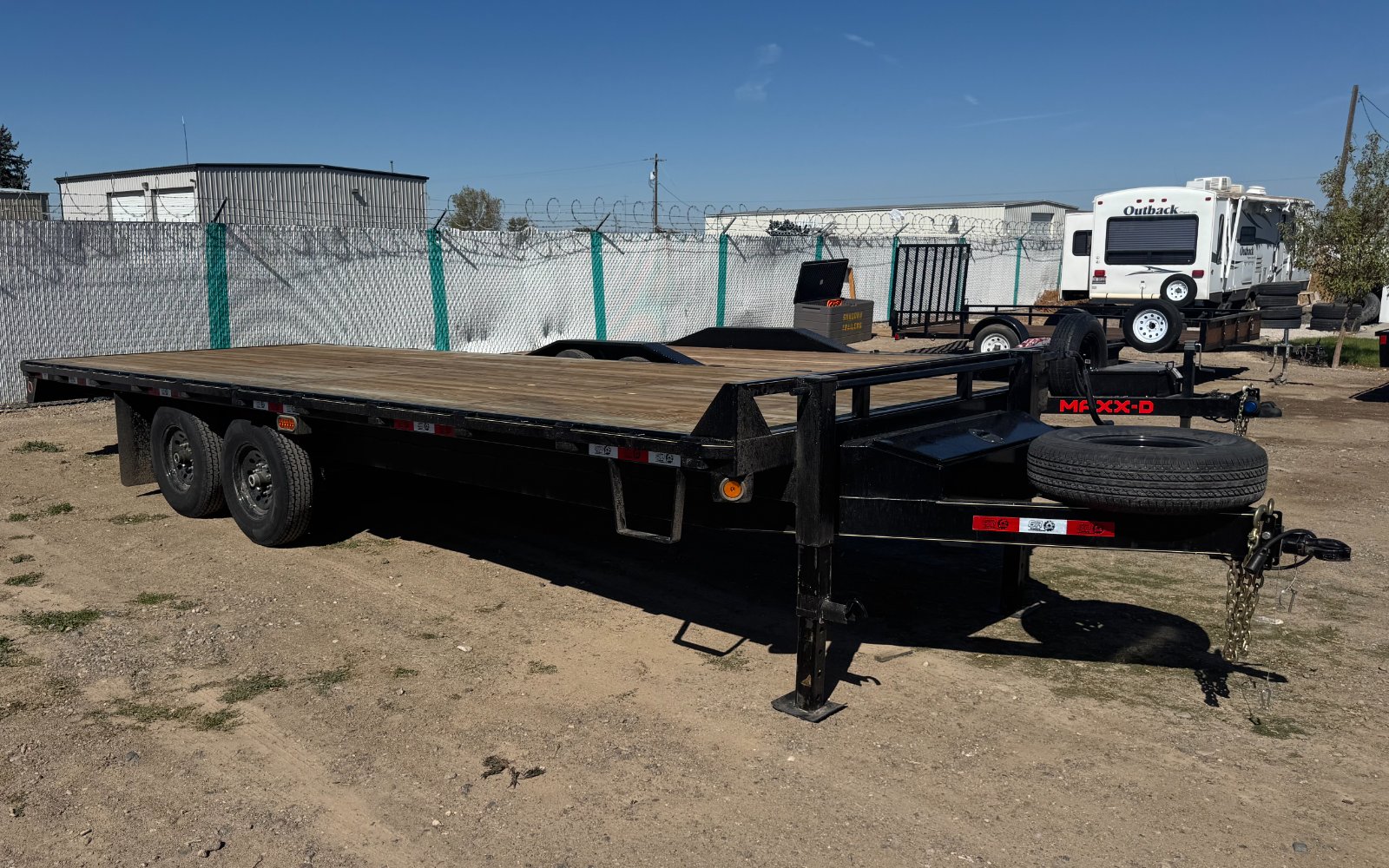 22 foot Deckover Trailer