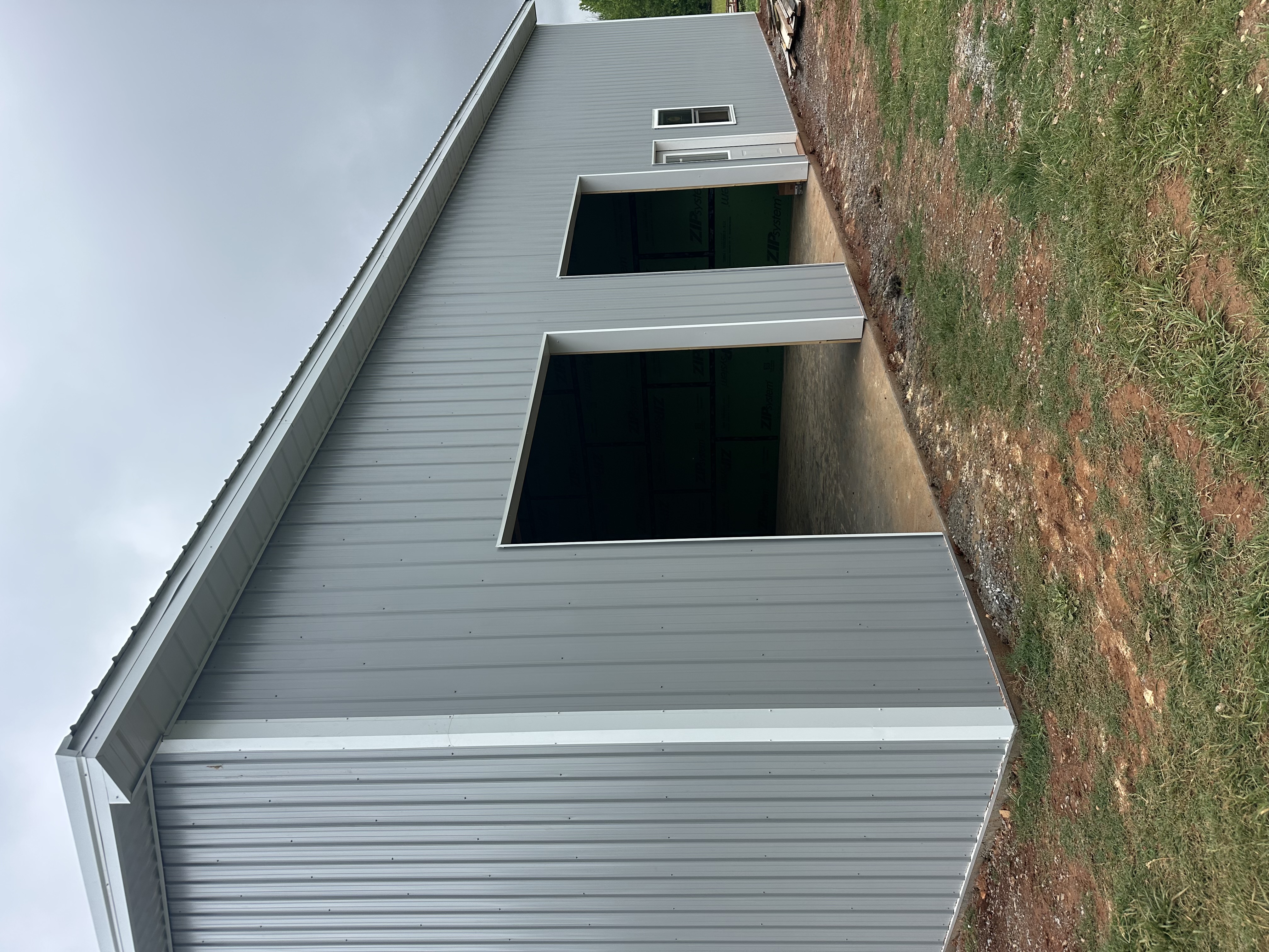Adams, TN Build — Build progression on the rural Adams property