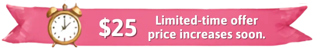 $25 Limited Time Offer