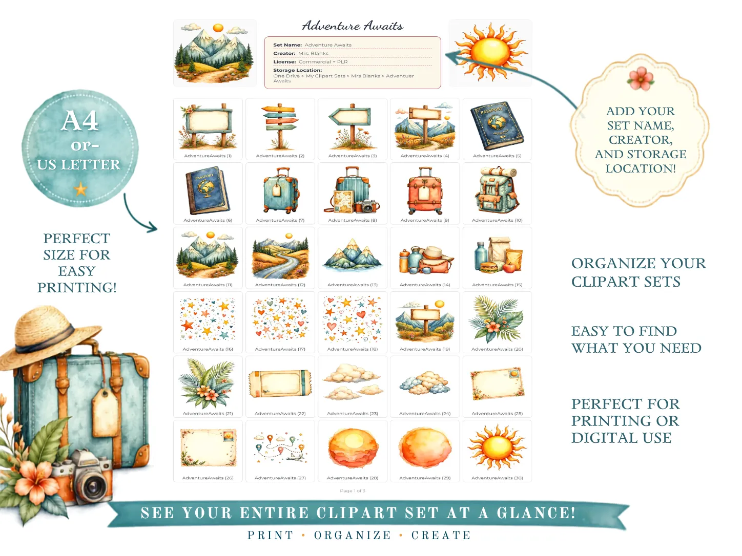 Clipart Contact Sheet Maker preview