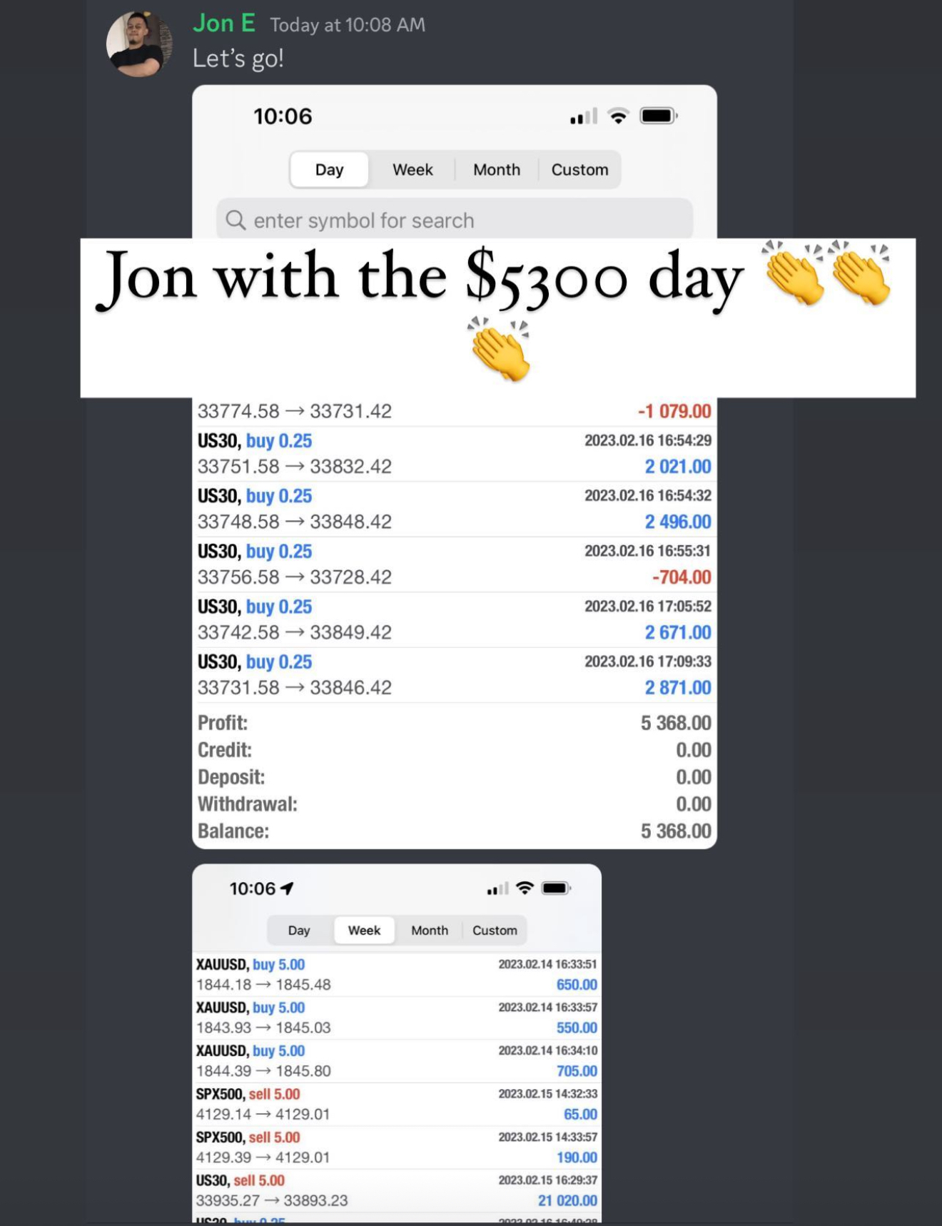 Minty Traders Student Result 20