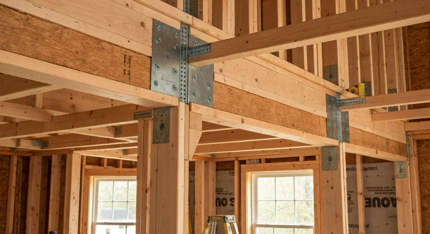 Structural framing repair work